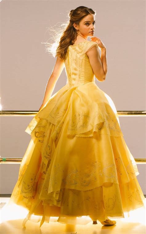 emma watson halloween costume|emma watson belle yellow dress.